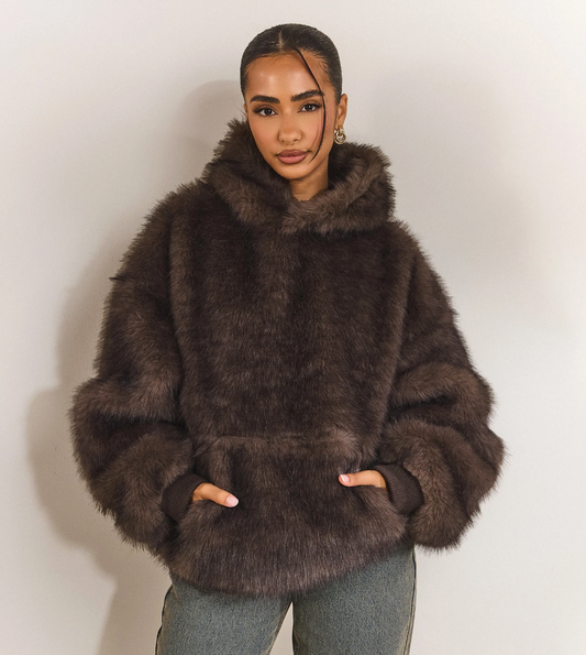 Fur Hoodie